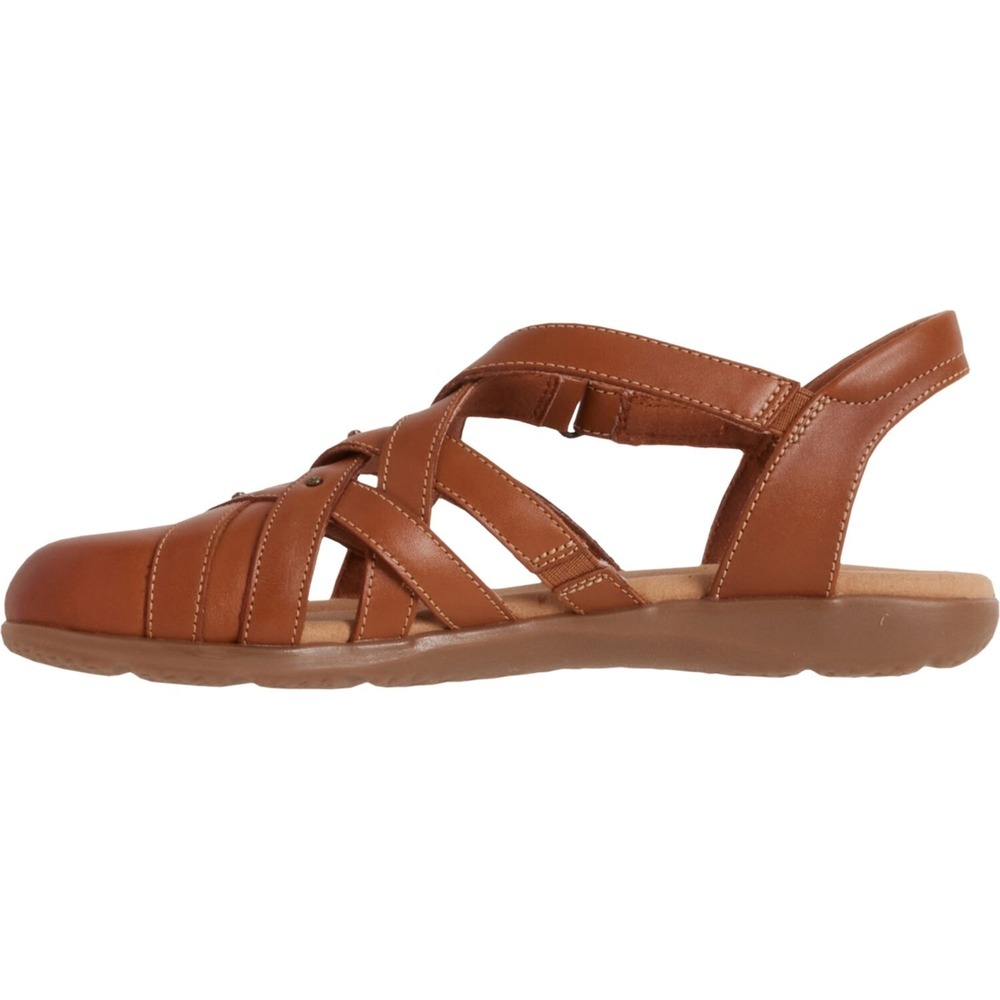 Clarks Women's Elizabelle Sea Fisherman Sandal Leather Comfort Summer‎ Shoe 7.5M - Picture 3 of 6